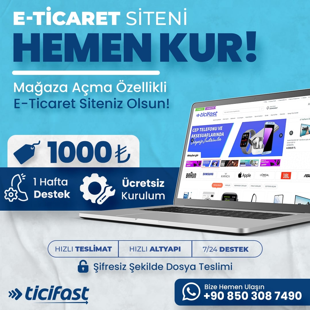 E-Ticaret Yazılımları